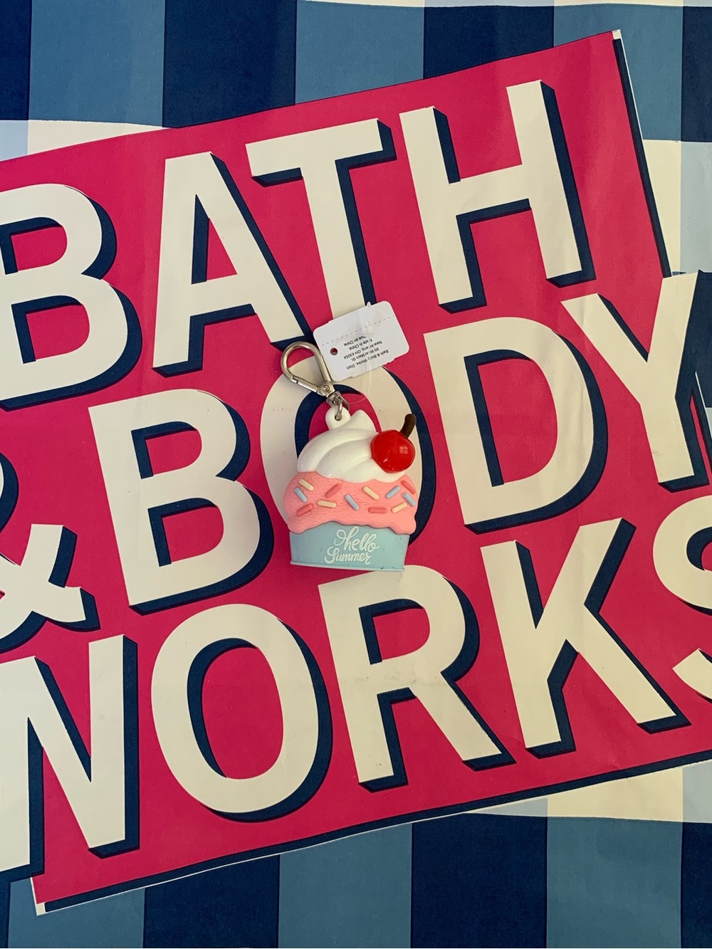 NWT Bath & Body Works Ice Cream Sundae Pocketbac Holder